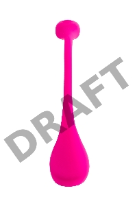 Виброяйцо LOVENSE Lush 2, силикон, розовый, 18 см