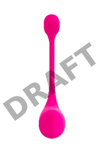 Виброяйцо LOVENSE Lush 2, силикон, розовый, 18 см
