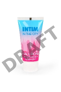 Увлажняющий лубрикант на водной основе Intim in the city Hyaluronic - 60 гр.