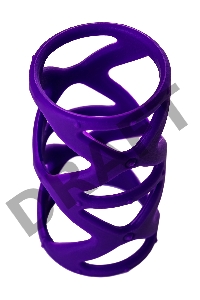 Насадка на пенис TOYFA A-Toys, силикон, фиолетовый, 7,5 см