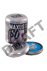 Презервативы Экстремально тонкие Maxus 003 №15 ж/к
