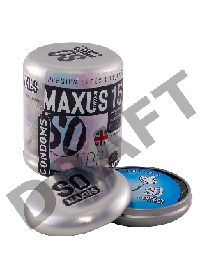 Презервативы Экстремально тонкие Maxus 003 №15 ж/к