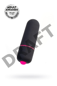 Вибропуля A-Toys Alli ABS пластик, черный, 5,5 см, Ø 1,7 см