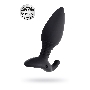 Анальная втулка LOVENSE Hush (S), силикон, черная, 12,1 см