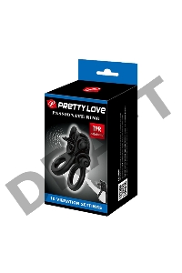 Passionate Ring Эрекционное кольцо с подхватом мошонки и стимулятором клитора