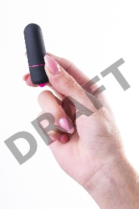 Вибропуля A-Toys Alli ABS пластик, черный, 5,5 см, Ø 1,7 см