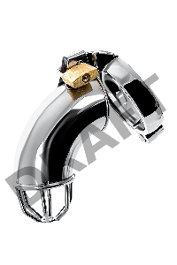 Пояс верности мужской TOYFA Metal, серебряный