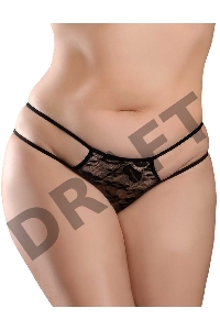 Невероятный набор для анальных игр: Hookup Panties Crotchless Pleasure Pearls - Fits Size XL-XXL