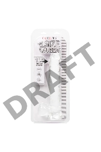 Прозрачный фаллоимитатор-гигант Size Queen 10 - 30,5 см.