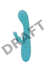 Вибратор кролик Naya, цвет аквамарин (SOLAR collection)