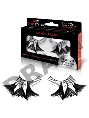 Накладные черные ресницы с перышками Flirty Feathers