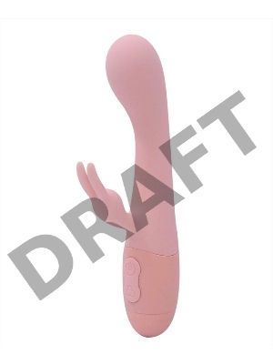 Вибратор кролик Naya, цвет персиковый (SOLAR collection)