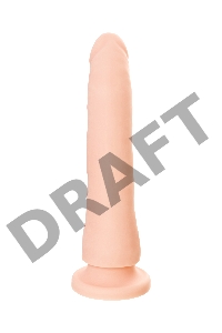 Фаллоимитатор RS Silicone - Matt B, телесный, 21,5 см