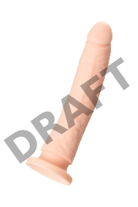 Фаллоимитатор RS Silicone - Matt B, телесный, 21,5 см