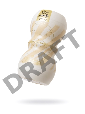 Мастурбатор нереалистичный MensMax Smart Gear GOLD, TPE, белый, 15 см
