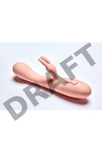 Вибратор кролик Naya, цвет персиковый (SOLAR collection)