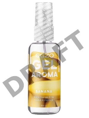 Интимный лубрикант Egzo Aroma с ароматом банана - 50 мл.