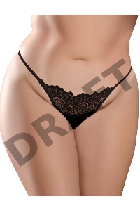 Невероятный набор для анальных игр: Hookup Panties Remote Lace Peek-a-Boo - Fits Size XL-XXL