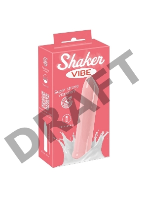 Shaker Vibe мощная вибропуля, розовый