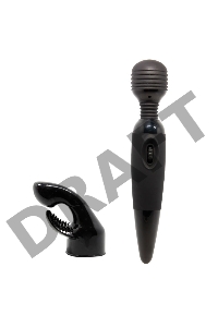 Вибромассажер SENSUAL MASSAGER для тела со сменной насадкой на головку