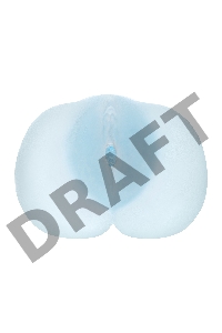 Мастурбатор реалистичный TOYFA Juicy Pussy Hot Crystal, TPE, 14,5 см