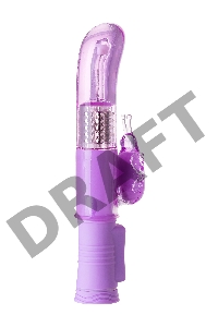 Вибратор с клиторальным стимулятором TOYFA A-Toys High-Tech fantasy, TPE, фиолетовый, 22,4 см