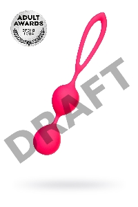 Вагинальные шарики A-Toys by TOYFA Rai, силикон, розовые, 17 см