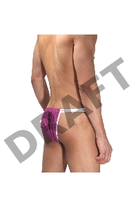 Трусы-танга мужские фуксия S/M