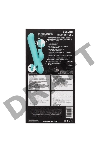 Мятный вибромассажер-кролик Bel Air Bombshell