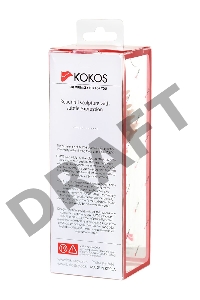 Насадка KOKOS  с дополнительной стимуляцией, реалистичная, TPE, бежевый, 12.7 см