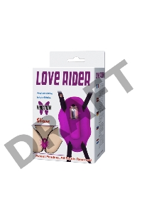 Стимулятор клитора на ремешках с вибрацией Love Rider