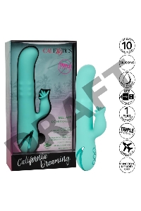 Мятный вибромассажер-кролик Bel Air Bombshell