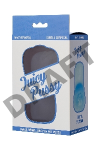Мастурбатор реалистичный TOYFA Juicy Pussy Subtle Crystal, TPE, 14,5 см