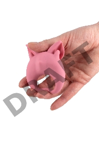 Перезаряжаемое кольцо для клиторальной стимуляции MiMi Animals Kitten Kiki Pink 7200-01lola