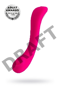 Нереалистичный вибратор LOVENSE Osci 2, силикон, розовый, 22 см