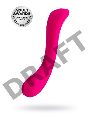 Нереалистичный вибратор LOVENSE Osci 2, силикон, розовый, 22 см