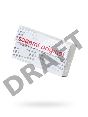 Презервативы Sagami Original 0.02  УЛЬТРАТОНКИЕ,гладкие №6