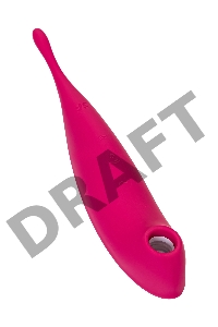 Вакуум-волновой бесконтактный стимулятор клитора Satisfyer Twirling Pro, силикон, красный