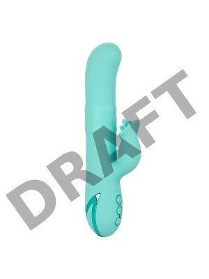 Мятный вибромассажер-кролик Bel Air Bombshell