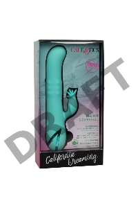 Мятный вибромассажер-кролик Bel Air Bombshell