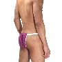 Трусы-танга мужские фуксия LXL