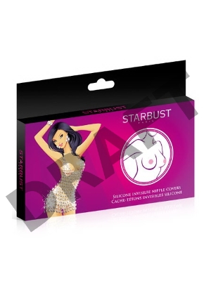 STARBUST NIPPLE COVERS SILICONE телесные наклейки на соски