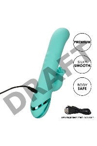 Мятный вибромассажер-кролик Bel Air Bombshell