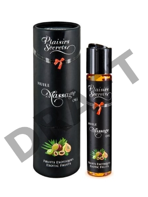 MASSAGE OIL EXOTIC FRUITS 59ML Массажное масло Экзотический фрукт 59 мл