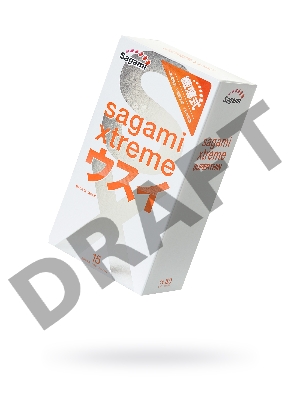 Презервативы латексные Sagami Xtreme 0.04mm №15