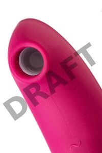 Вакуум-волновой бесконтактный стимулятор клитора Satisfyer Twirling Pro, силикон, красный