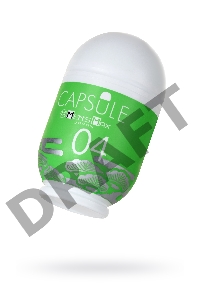Мастурбатор нереалистичный MensMax CAPSULE 04, Matsu, TPE, зеленый, 8 см