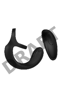 Zero Tolerance VIBRATING BALL CRADLE Эрекционное кольцо с вибрацией и стимуляцией мошонки с пультом ДУ