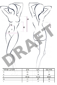 Корсаж с перекрестной лентой Tiffany corset red (Avanua)