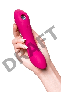 Вакуум-волновой бесконтактный стимулятор клитора Satisfyer Curvy Trinity 3, силикон, красный